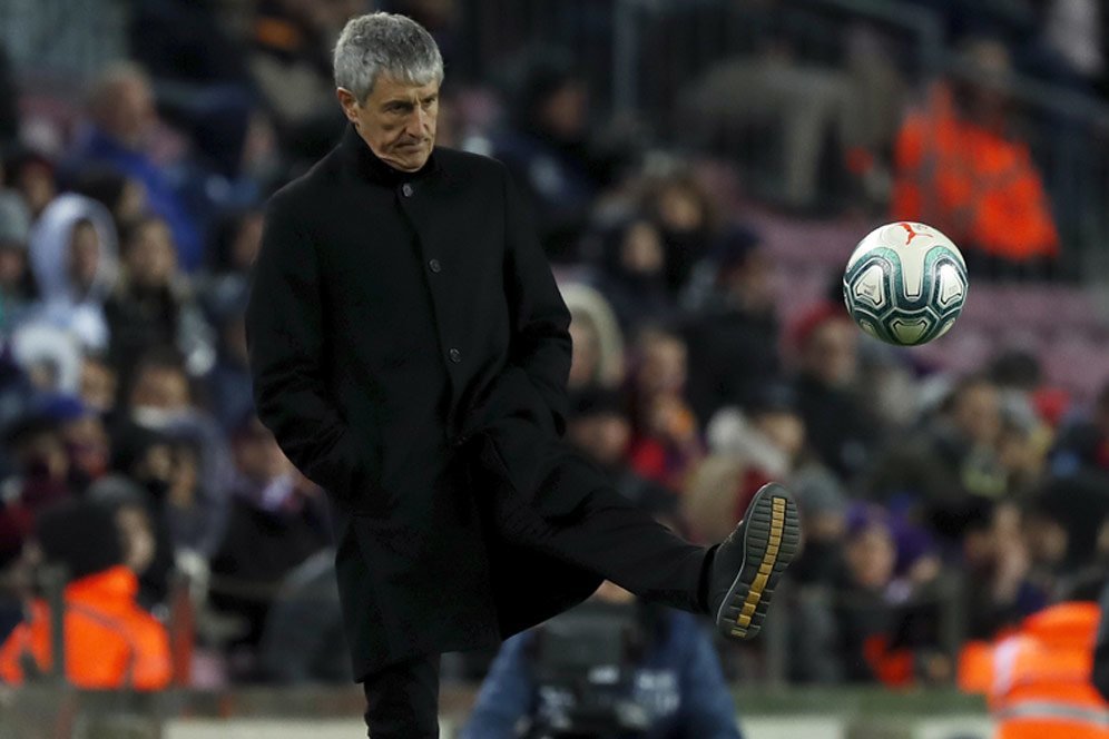 Real Madrid vs Barcelona, Setien Bisa Tiru Taktik Guardiola Real Madrid vs Barcelona, Setien Bisa Tiru Taktik Guardiola