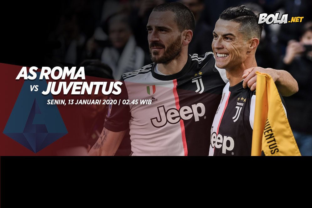 Data dan Fakta Serie A: AS Roma vs Juventus Data dan Fakta Serie A: AS Roma vs Juventus