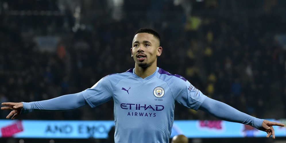 Striker Manchester City, Gabriel Jesus (c) AP Photo