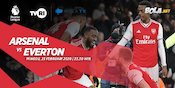 Live Streaming Arsenal vs Everton di Mola TV Live Streaming Arsenal vs Everton di Mola TV