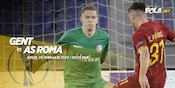 Live Streaming Gent vs AS Roma di Vidio Premier