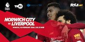 Pernah Kalahkan Manchester City, Norwich Pede Bisa Jungkalkan Liverpool