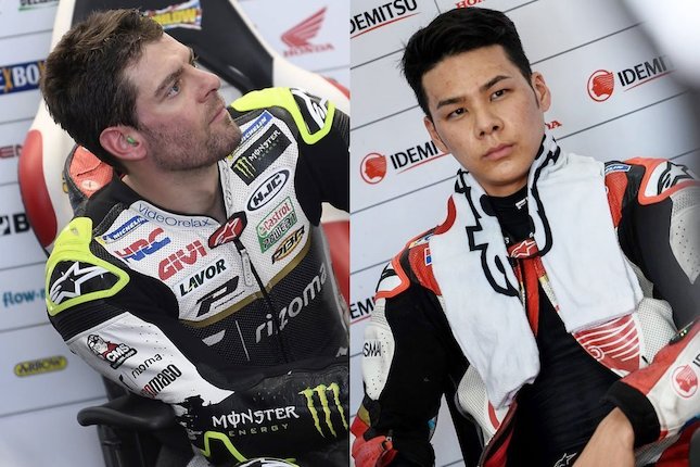 Cal Crutchlow #35 - Takaaki Nakagami #30 Cal Crutchlow #35 - Takaaki Nakagami #30