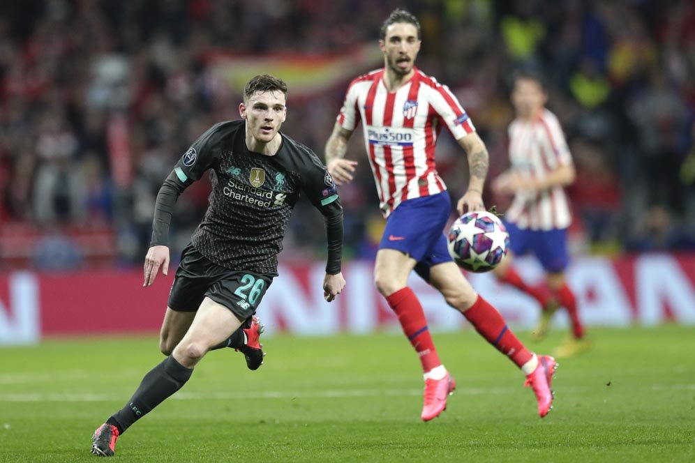 Cerita Kekesalan Andy Robertson Usai Kekalahan Liverpool atas Atletico Madrid Cerita Kekesalan Andy Robertson Usai Kekalahan Liverpool atas Atletico Madrid
