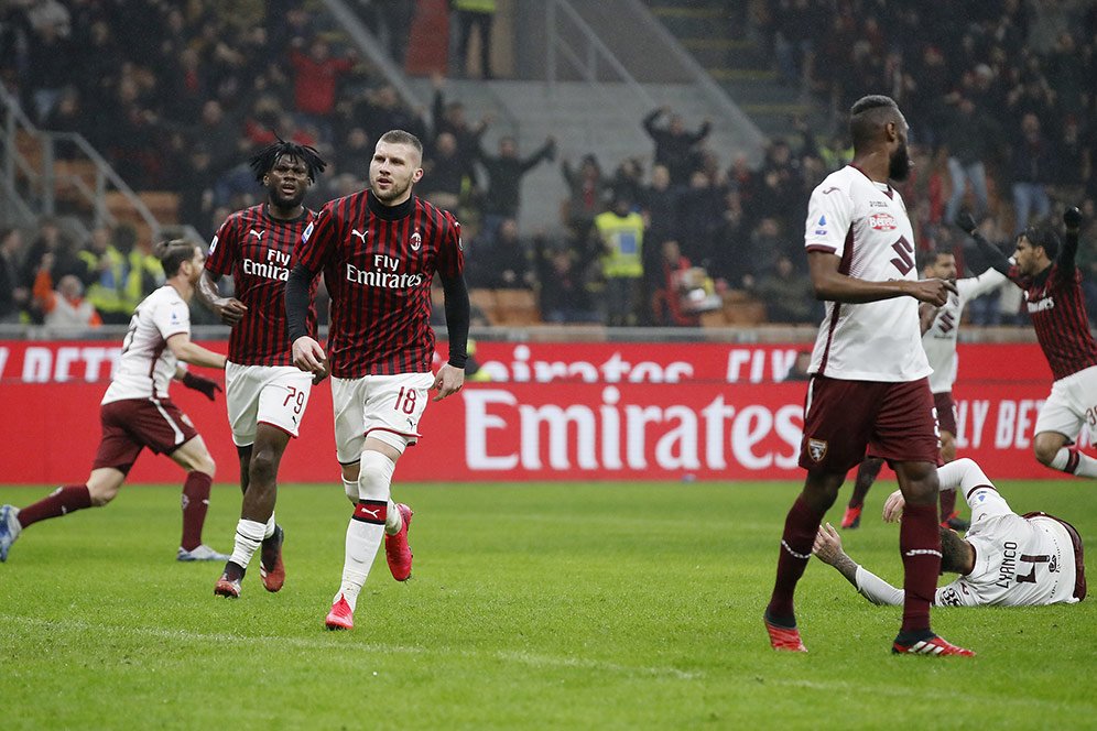 Hasil Pertandingan AC Milan vs Torino: Skor 1-0