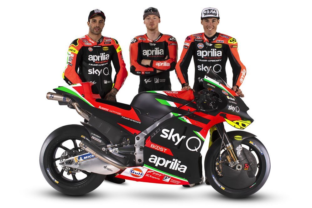 Galeri Foto: Aprilia Racing Team Gresini Resmi Diluncurkan di Qatar Galeri Foto: Aprilia Racing Team Gresini Resmi Diluncurkan di Qatar