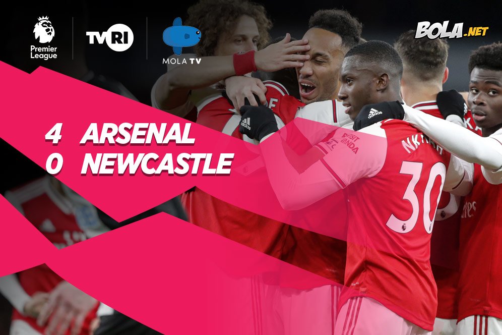 Hasil Pertandingan Arsenal vs Newcastle: Skor 4-0 Hasil Pertandingan Arsenal vs Newcastle: Skor 4-0