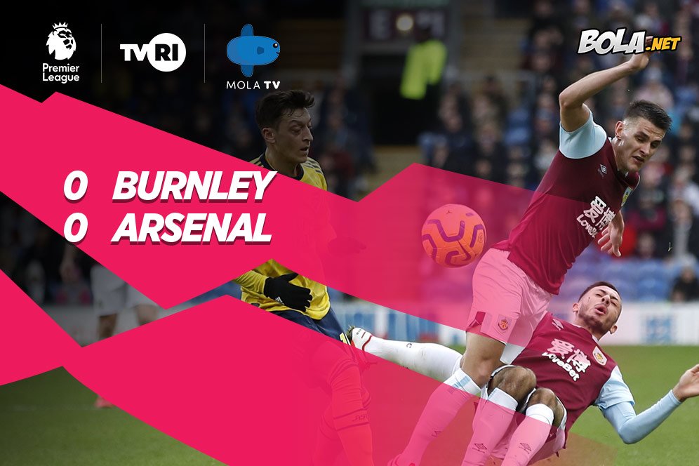 Hasil Pertandingan Burnley vs Arsenal: Skor 0-0 Hasil Pertandingan Burnley vs Arsenal: Skor 0-0