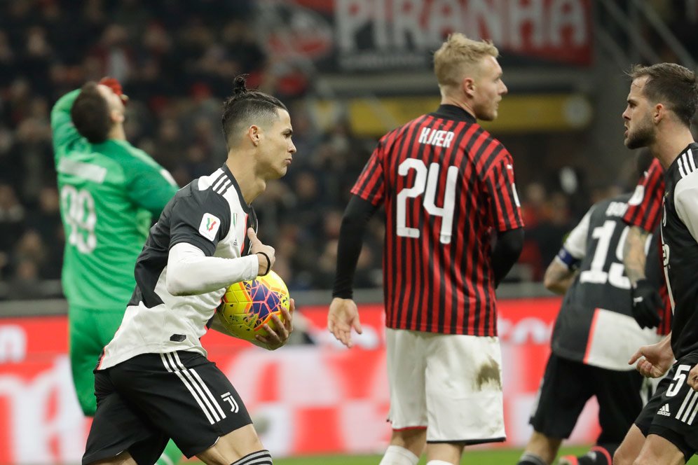 AC Milan Hanya Sedang Apes Lawan Juventus, Ini Buktinya