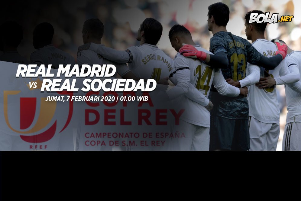 Prediksi Real Madrid vs Real Sociedad 7 Februari 2020 Prediksi Real Madrid vs Real Sociedad 7 Februari 2020