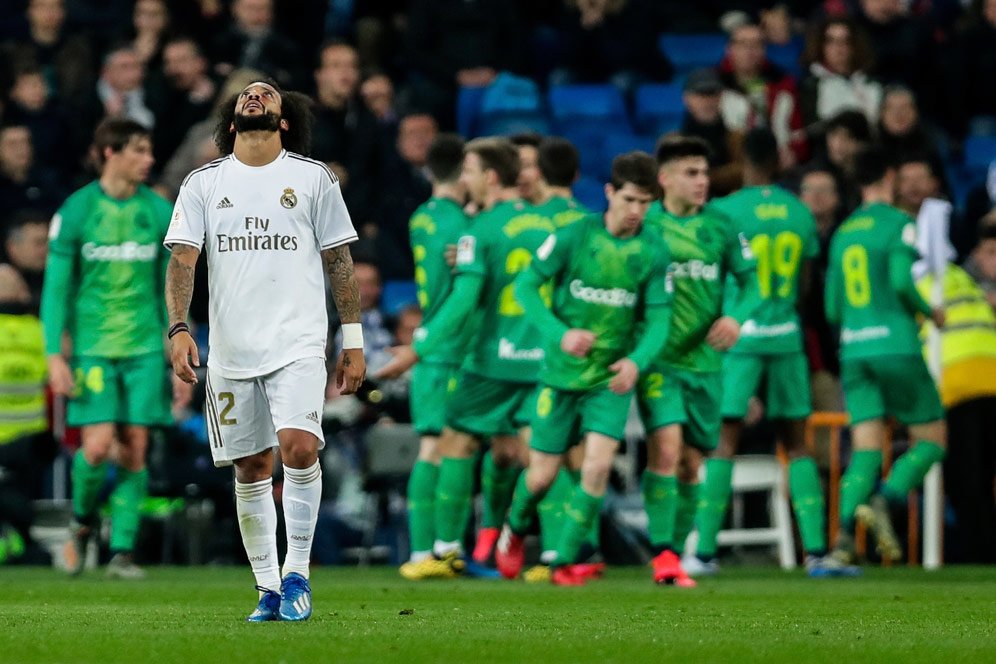 Lupa Caranya Bertahan, Marcelo Biang Kerok Kegagalan Real Madrid di Copa del Rey? Lupa Caranya Bertahan, Marcelo Biang Kerok Kegagalan Real Madrid di Copa del Rey?
