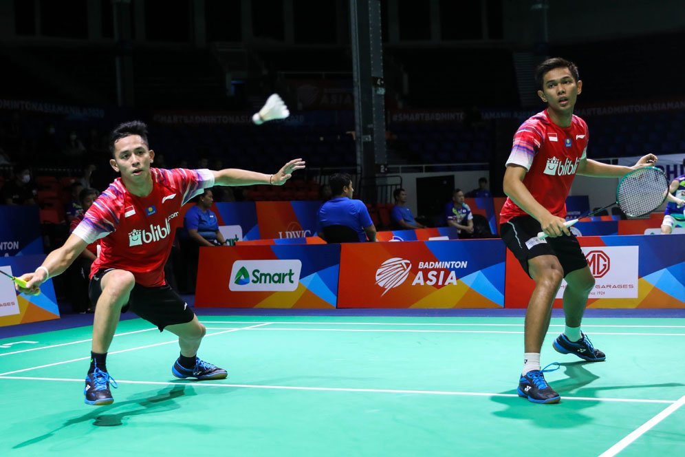 Tim Putra Indonesia Juara Grup di Kejuaraan Bulu Tangkis Beregu Asia 2020 Tim Putra Indonesia Juara Grup di Kejuaraan Bulu Tangkis Beregu Asia 2020