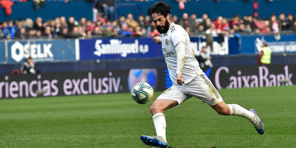 Gelandang Real Madrid, Isco. (c) AP Photo