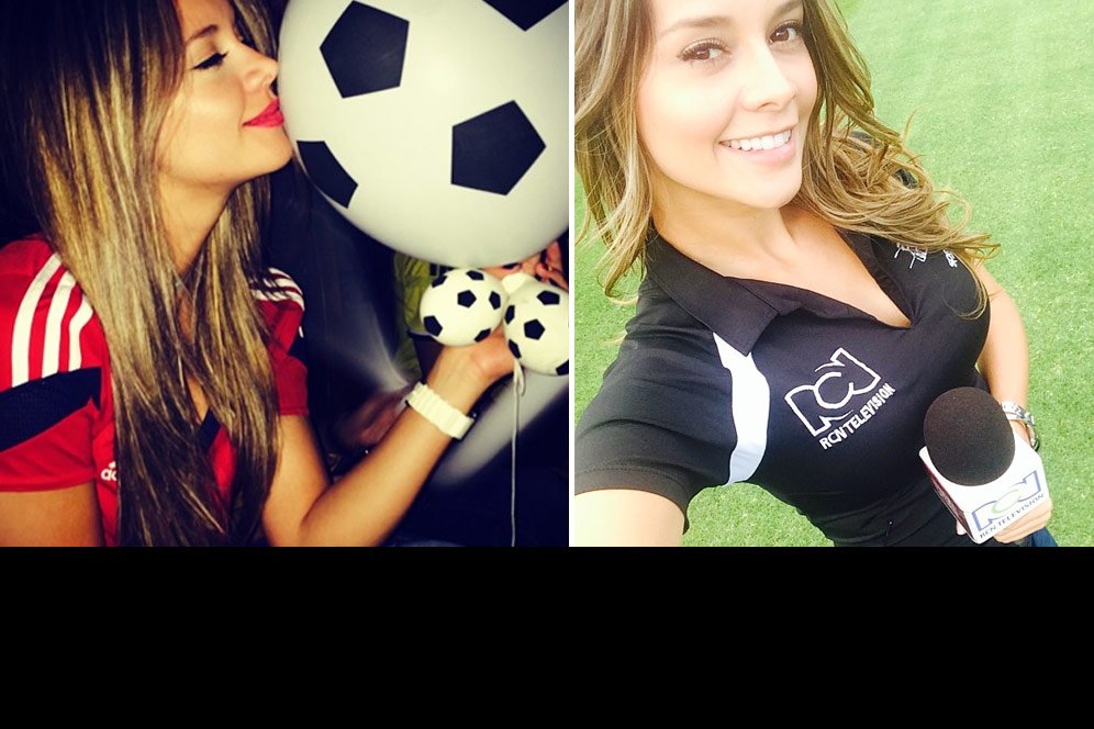 Alejandra Buitrago, Reporter Paling Hot di Piala Dunia 2014 Alejandra Buitrago, Reporter Paling Hot di Piala Dunia 2014