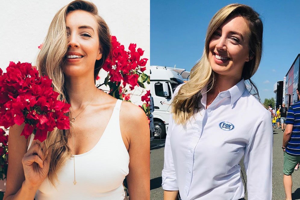 Cantiknya Amy Dargan, Reporter MotoGP yang Dekat dengan Semua Rider Cantiknya Amy Dargan, Reporter MotoGP yang Dekat dengan Semua Rider