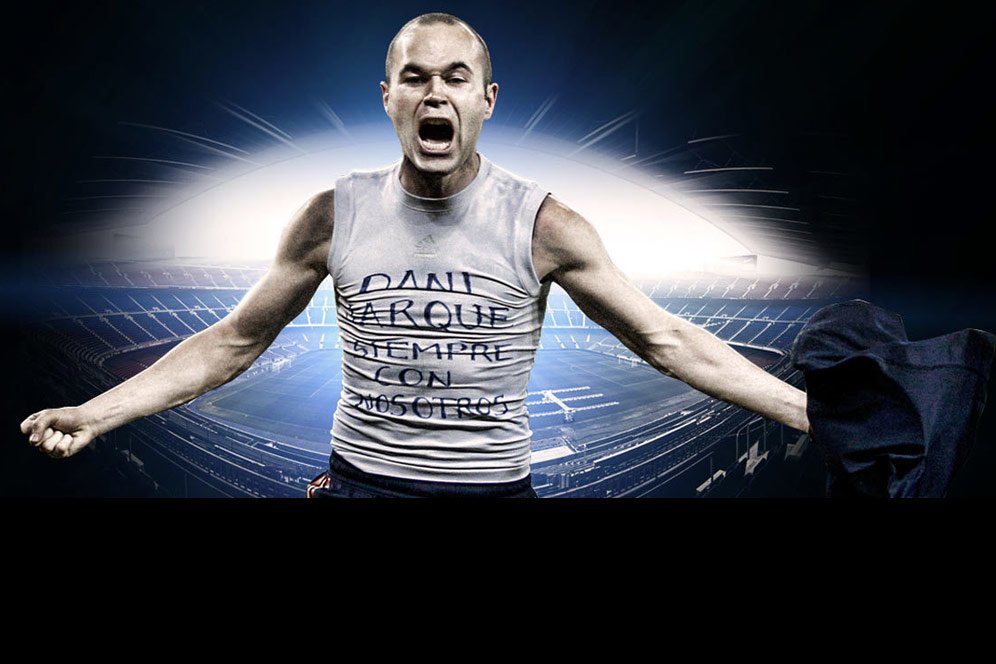 Dari Andres Iniesta untuk Seorang Teman yang Pergi Mendahuluinya Dari Andres Iniesta untuk Seorang Teman yang Pergi Mendahuluinya