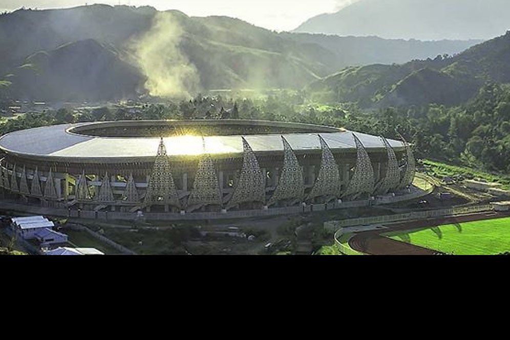 Potret-potret Kemegahan Stadion Papua Bangkit Potret-potret Kemegahan Stadion Papua Bangkit