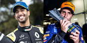 Daniel Ricciardo ke McLaren, Carlos Sainz Resmi Bela Ferrari