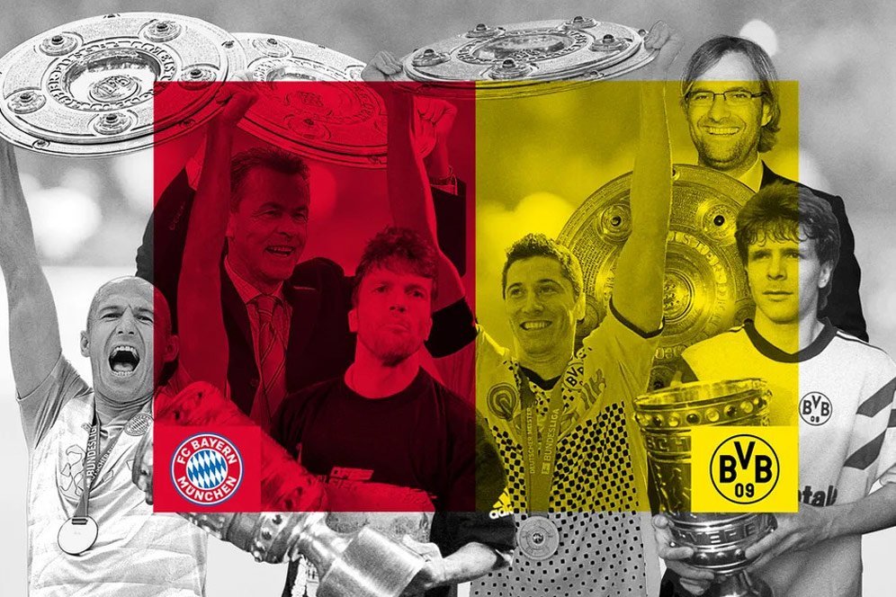 Duel Antarlini Der Klassiker: Borussia Dortmund vs Bayern Munchen