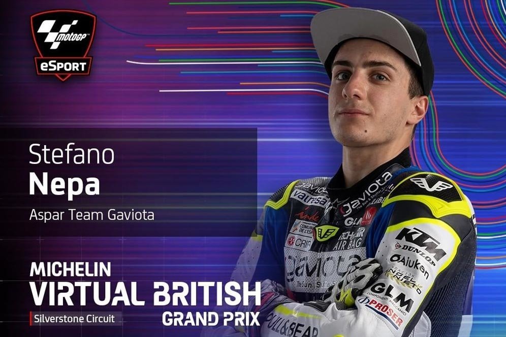 Start dari Pole, Stefano Nepa Menangi Moto3 Virtual Race Silverstone 2020 Start dari Pole, Stefano Nepa Menangi Moto3 Virtual Race Silverstone 2020