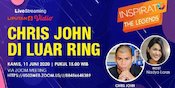 Nonton Live Streaming Inspirato: Chris John di Luar Ring Nonton Live Streaming Inspirato: Chris John di Luar Ring