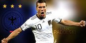 Lukas Podolski dan Keunikannya Sebagai 'Nomor 3' Jerman Lukas Podolski dan Keunikannya Sebagai 'Nomor 3' Jerman