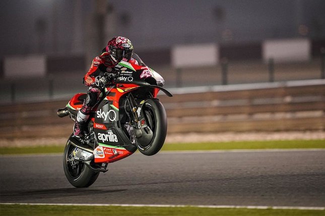 Para Peserta Waspadai Gebrakan Aprilia Para Peserta Waspadai Gebrakan Aprilia