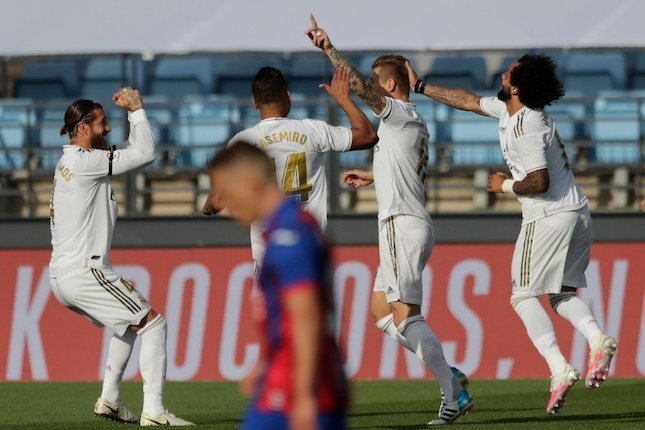 Real Madrid Kejam di Babak Pertama Real Madrid Kejam di Babak Pertama