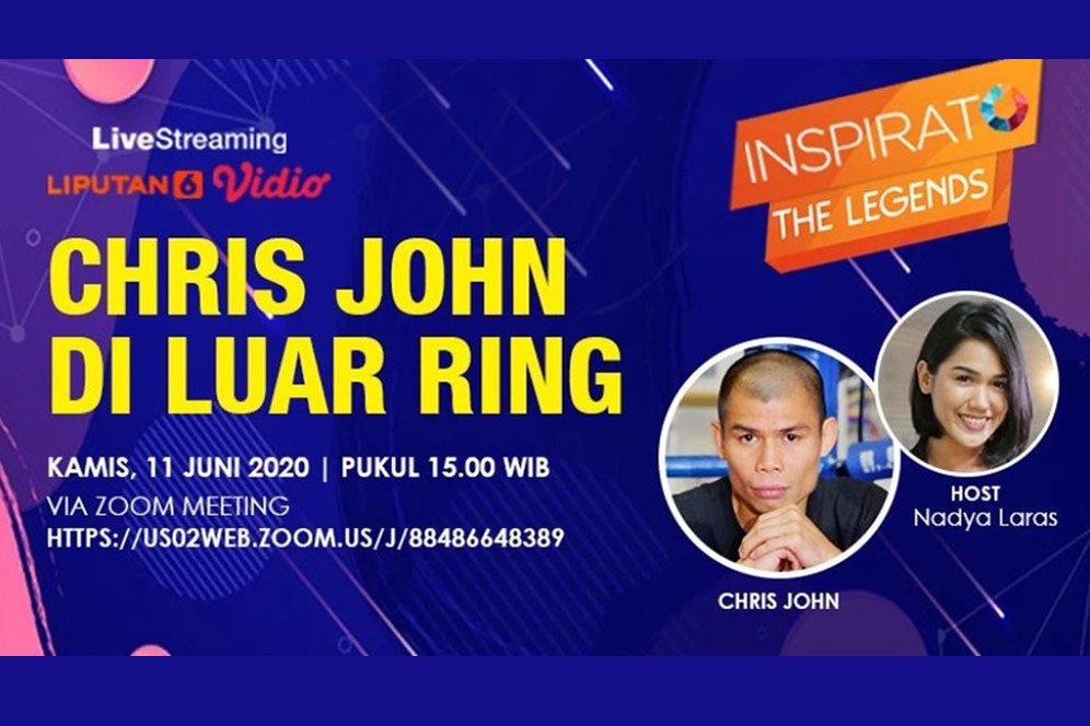 Nonton Live Streaming Inspirato: Chris John di Luar Ring Nonton Live Streaming Inspirato: Chris John di Luar Ring