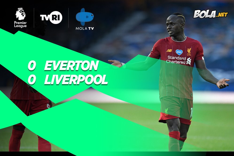 Hasil Pertandingan Everton vs Liverpool: Skor 0-0 Hasil Pertandingan Everton vs Liverpool: Skor 0-0