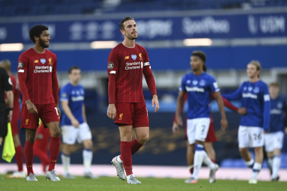Kecewa Ditahan Imbang Everton, Henderson Minta Liverpool Benahi Lini Serangnya Kecewa Ditahan Imbang Everton, Henderson Minta Liverpool Benahi Lini Serangnya