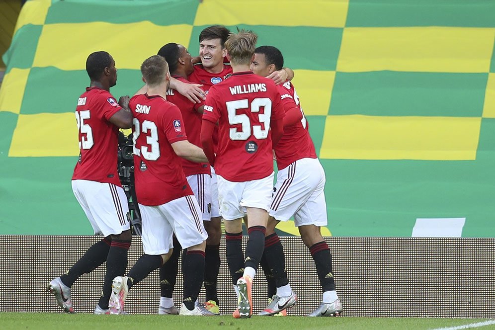 Statistik Laga Norwich vs Manchester United: Catatan Apik dari Odion Ighalo Statistik Laga Norwich vs Manchester United: Catatan Apik dari Odion Ighalo