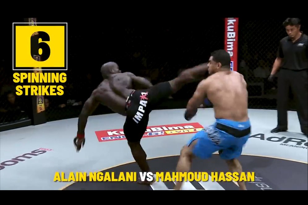10 Serangan Berputar Terbaik di One Championship