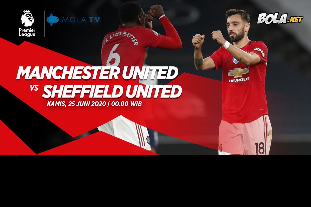 Data dan Fakta Premier League: Manchester United vs Sheffield United Data dan Fakta Premier League: Manchester United vs Sheffield United
