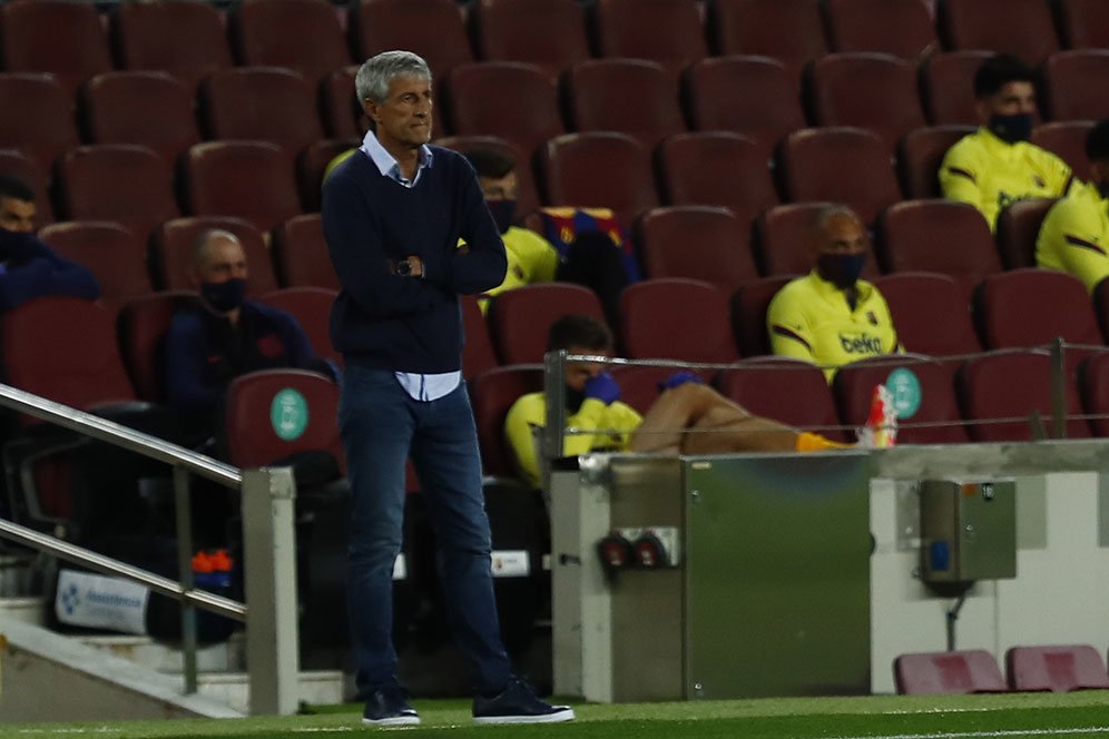 Setien Bicara Soal Persaingan Barcelona dan Real Madrid dalam Perebutan Gelar La Liga Setien Bicara Soal Persaingan Barcelona dan Real Madrid dalam Perebutan Gelar La Liga