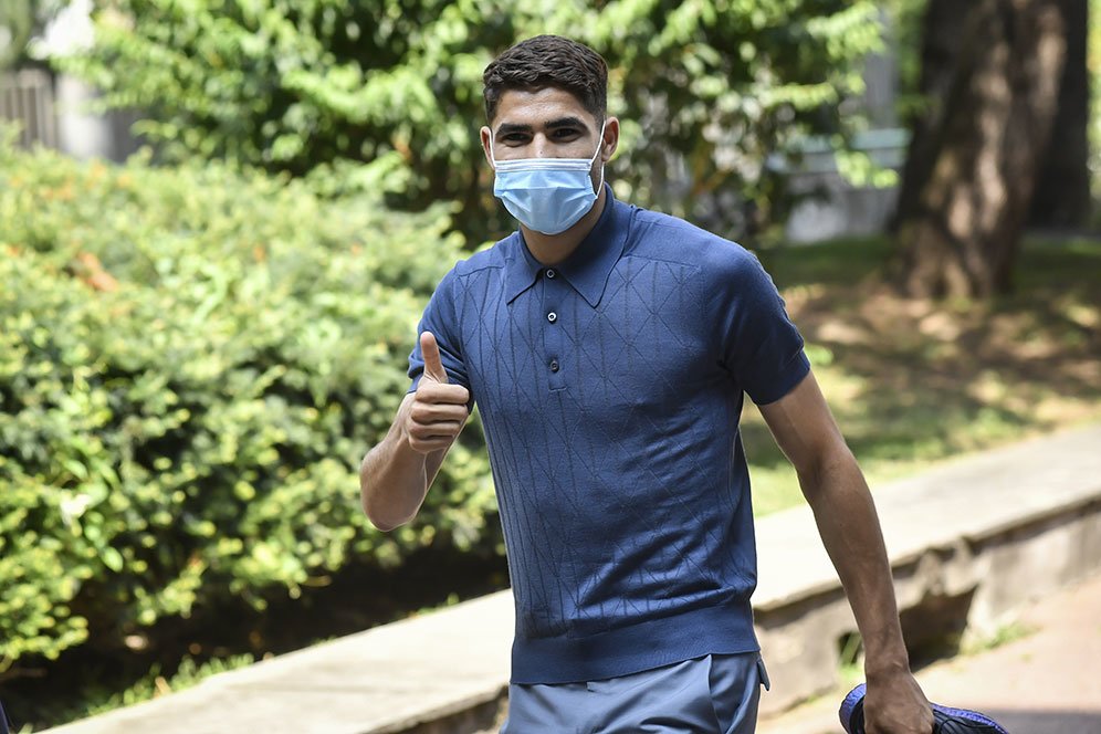 Hakimi Mau Gabung Inter Karena Conte