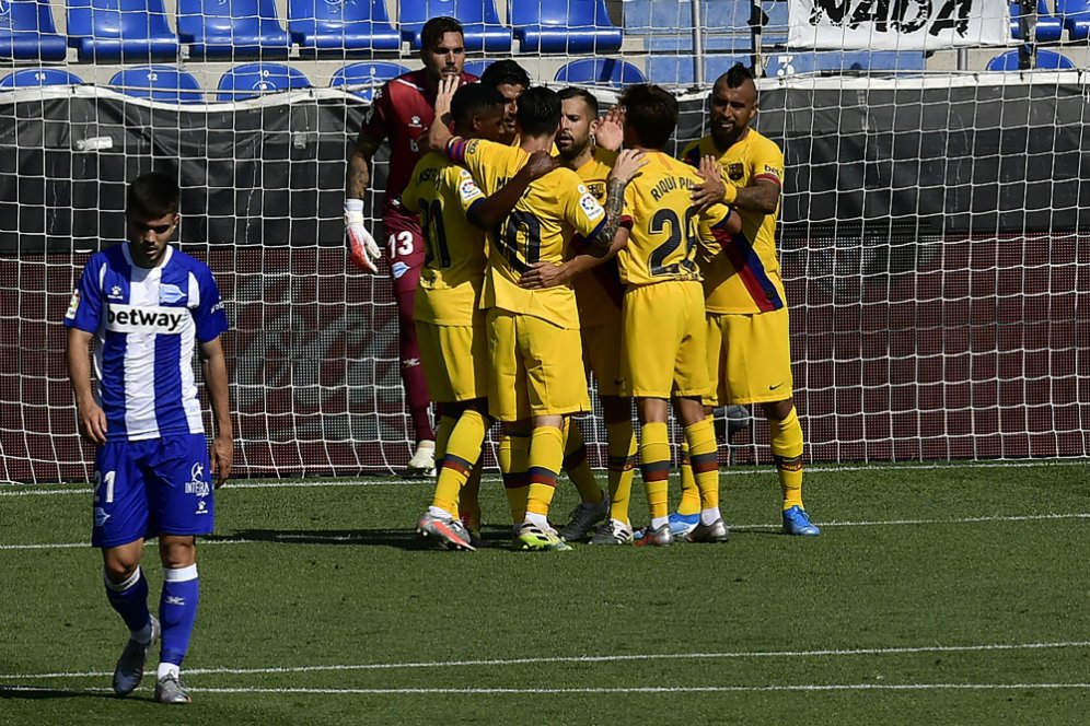 Reaksi Netizen dari Laga Alaves vs Barcelona: Lionel Messi GOAT! Reaksi Netizen dari Laga Alaves vs Barcelona: Lionel Messi GOAT!