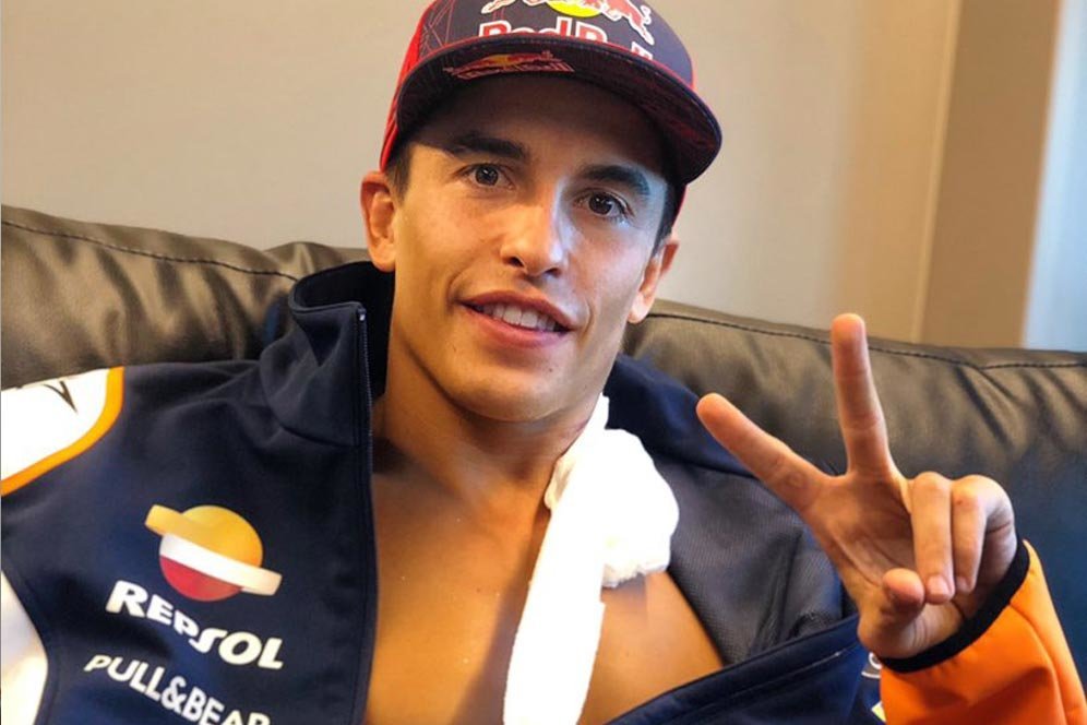 Dokter Cemaskan Saraf Lengan Marc Marquez, Prediksi Absen 3-4 Balapan Dokter Cemaskan Saraf Lengan Marc Marquez, Prediksi Absen 3-4 Balapan