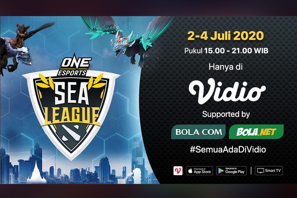 Jadwal Live Streaming ONE ESports DotA 2 SEA League Week 3 di Vidio Jadwal Live Streaming ONE ESports DotA 2 SEA League Week 3 di Vidio