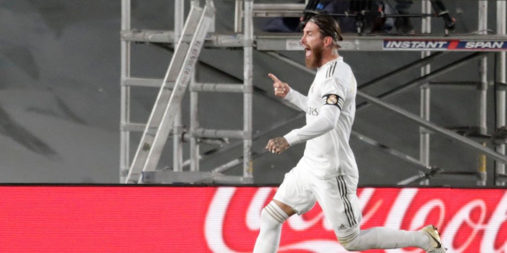 Kapten Real Madrid, Sergio Ramos (c) AP Photo