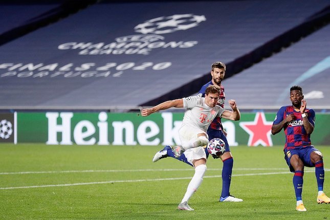 Gelandang: Leon Goretzka vs Sergej Milinkovic-Savic Gelandang: Leon Goretzka vs Sergej Milinkovic-Savic