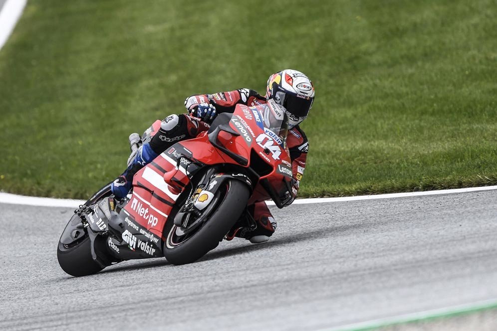Hasil Balap MotoGP Austria: Balapan Sempat Dihentikan, Andrea Dovizioso Rebut Kemenangan