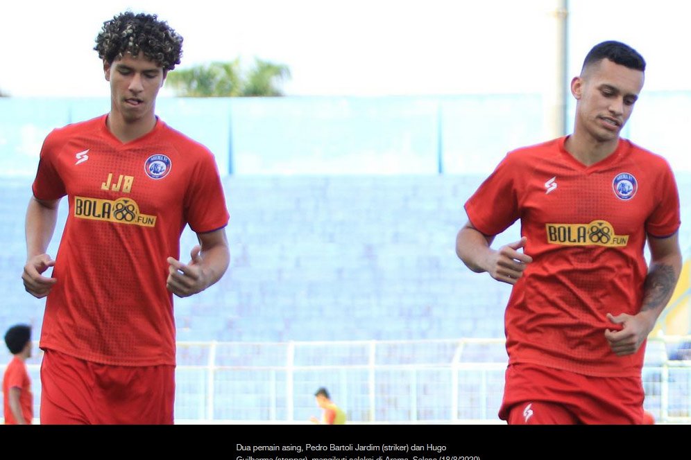 Pemain Seleksi Arema FC Hugo Grillo Merasa Betah di Indonesia Pemain Seleksi Arema FC Hugo Grillo Merasa Betah di Indonesia