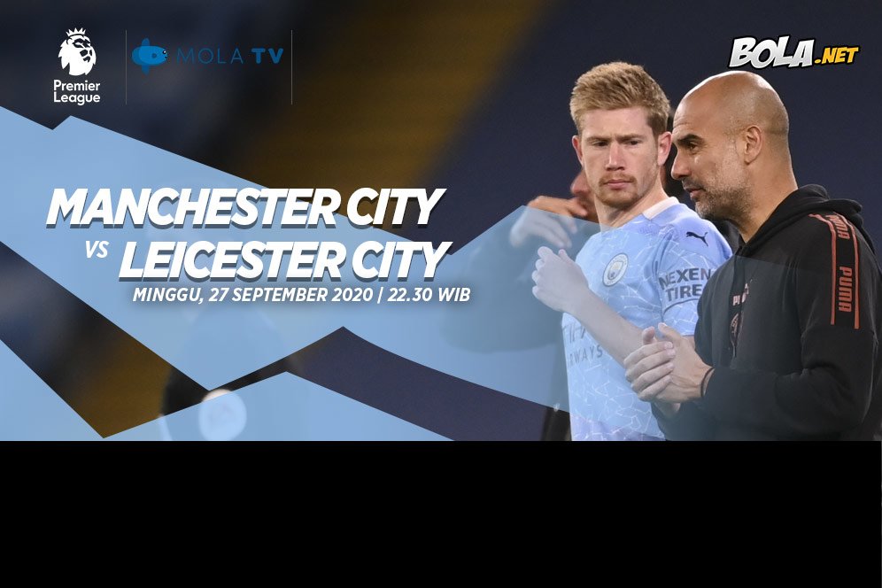 Prediksi Manchester City vs Leicester City 27 September 2020
