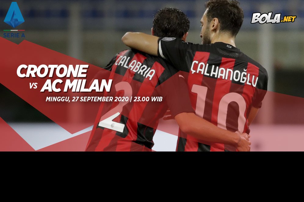 Prediksi Crotone vs AC Milan 27 September 2020 Prediksi Crotone vs AC Milan 27 September 2020