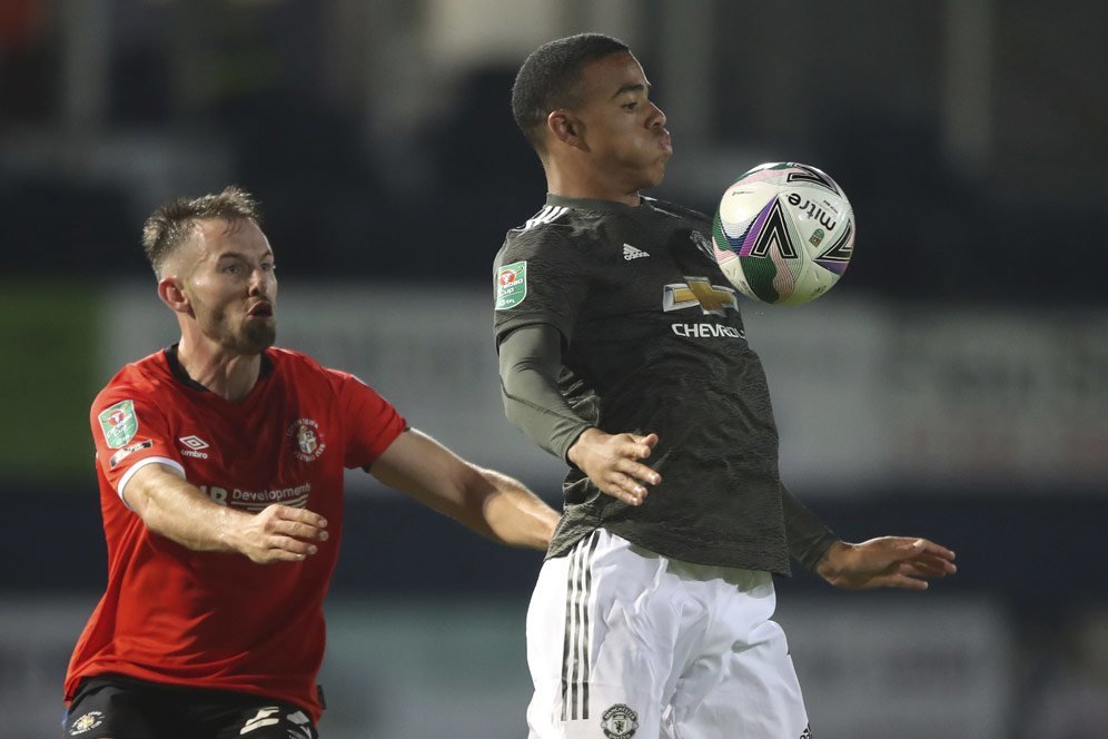 Satu Permintaan Solskjaer pada Mason Greenwood: Belajar Menyundul Bola Satu Permintaan Solskjaer pada Mason Greenwood: Belajar Menyundul Bola