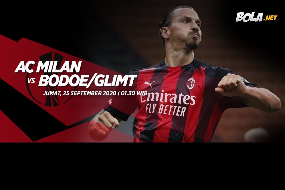 Prediksi AC Milan vs Bodoe/Glimt 25 September 2020