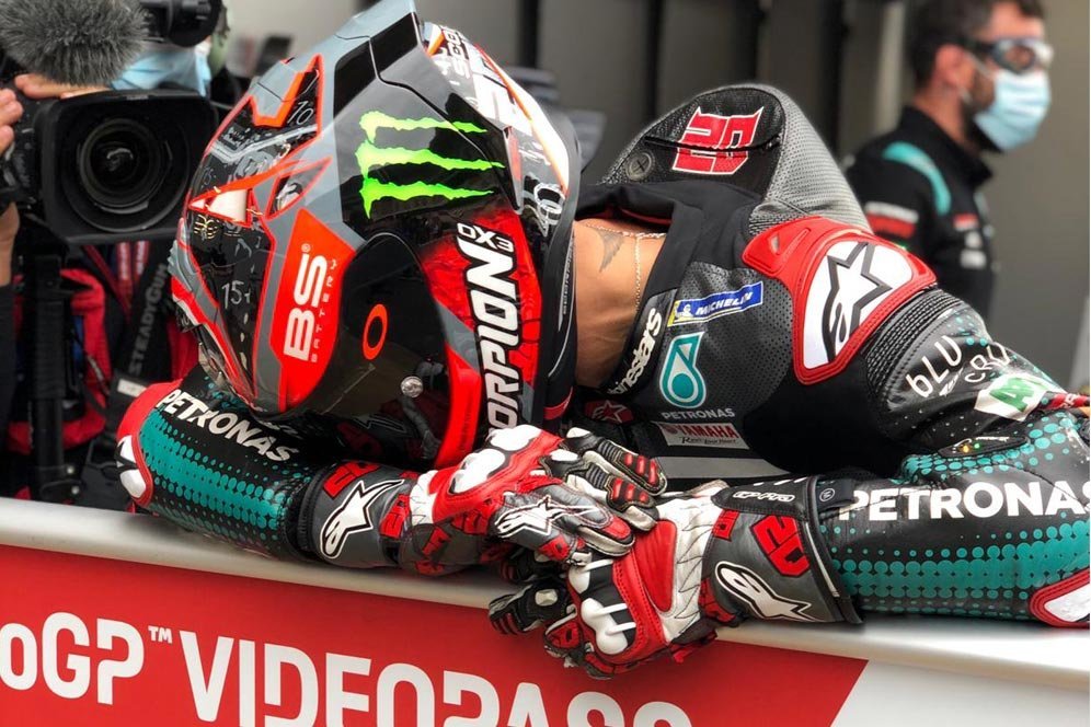 Fabio Quartararo Lega Akhirnya Menang Lagi Usai Sebulan 'Menderita' Fabio Quartararo Lega Akhirnya Menang Lagi Usai Sebulan 'Menderita'