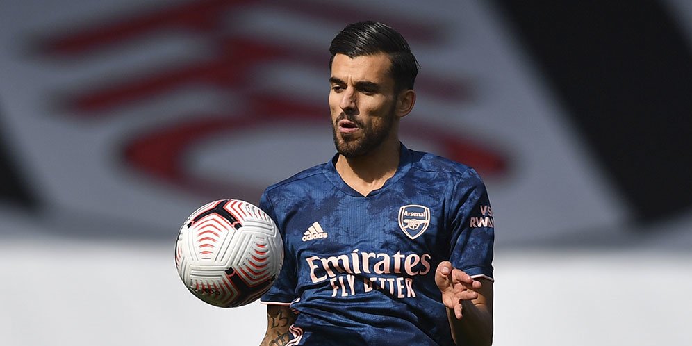 Gelandang Arsenal Dani Ceballos. (c) AP Photo