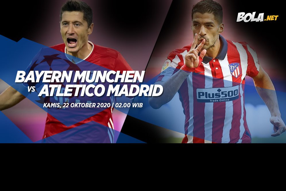 Data dan Fakta Liga Champions: Bayern Munchen vs Atletico Madrid Data dan Fakta Liga Champions: Bayern Munchen vs Atletico Madrid